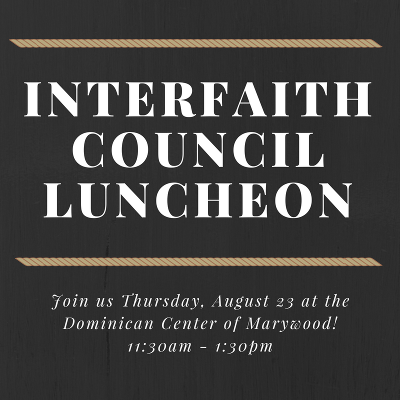 interfaith council luncheon